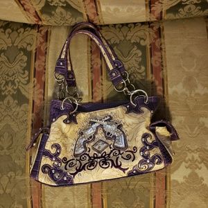 Cowgirl Trendy big bling concealed carry handbag